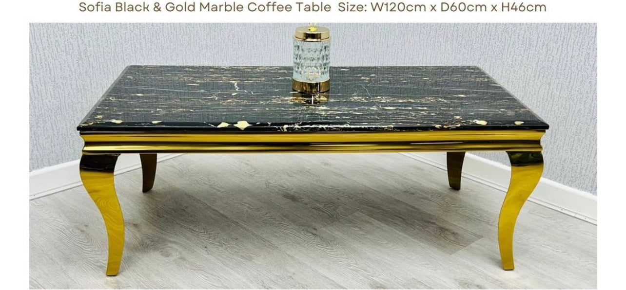 GOLD COFFEE TABLES