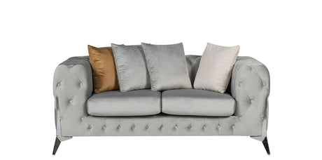 MATRIX 3+2 FABRIC PLUSH VELVET – GREY