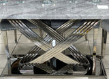 Rome 1.8m Grey Marble Dining Table Only