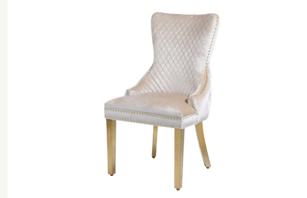 2M Monaco Gold Dining Table