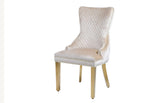 2M Monaco Gold Dining Table