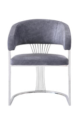Porado Grey Dining Chair