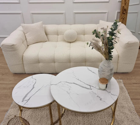 The Bubble Boucle 3 Seater Sofa