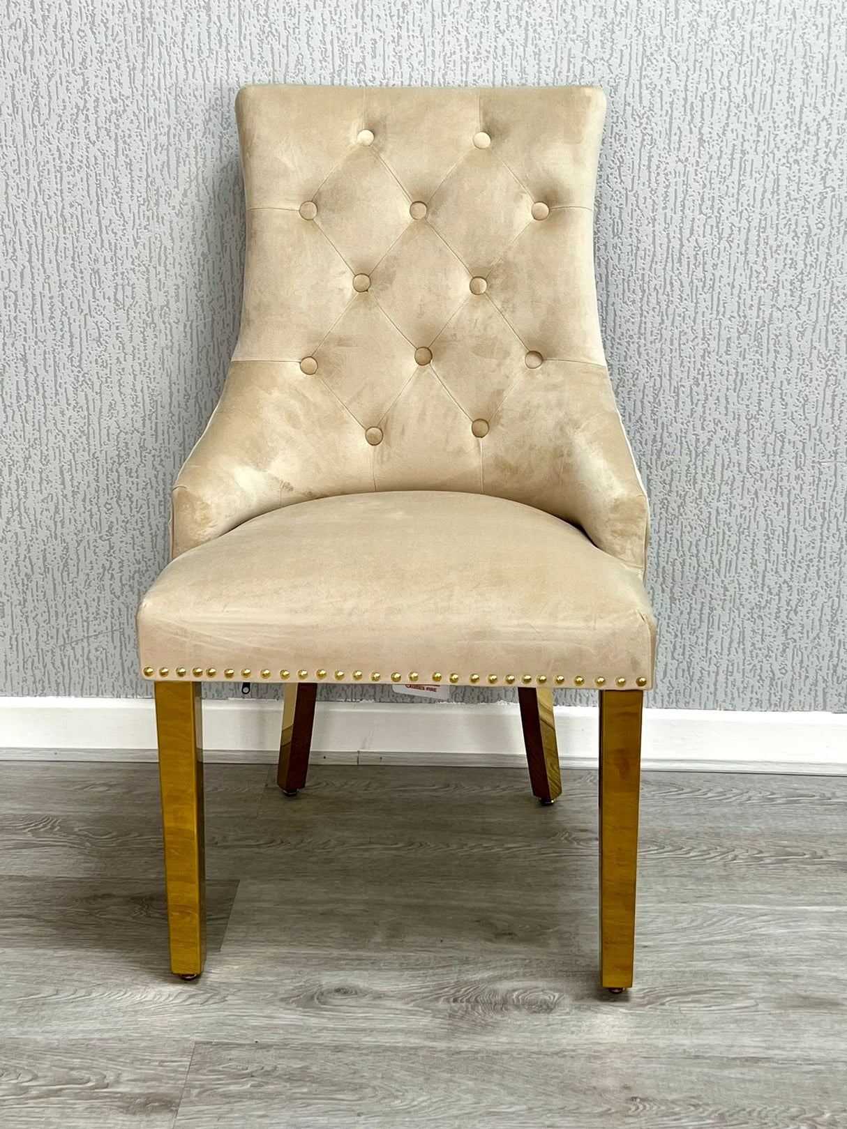 2M Monaco Gold Dining Table
