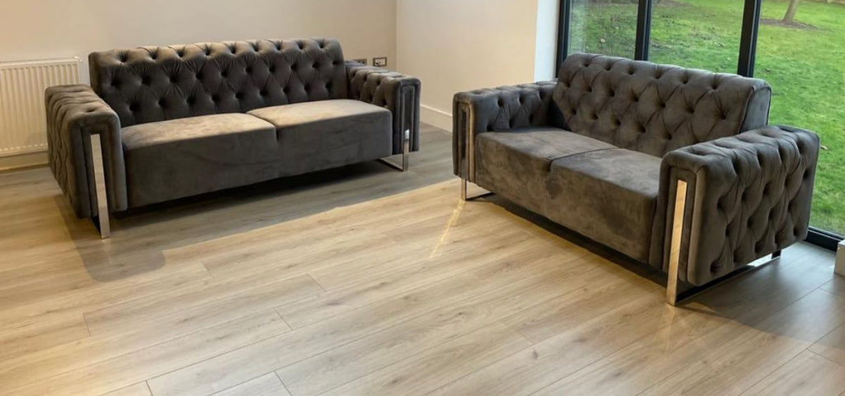 Fenzia 3 Seater Sofa and 2 Seater Sofa