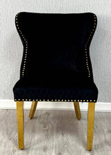 2M Monaco Gold Dining Table