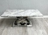 Elina Light Grey Marble Coffee Table