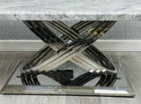 Elina Light Grey Marble Coffee Table