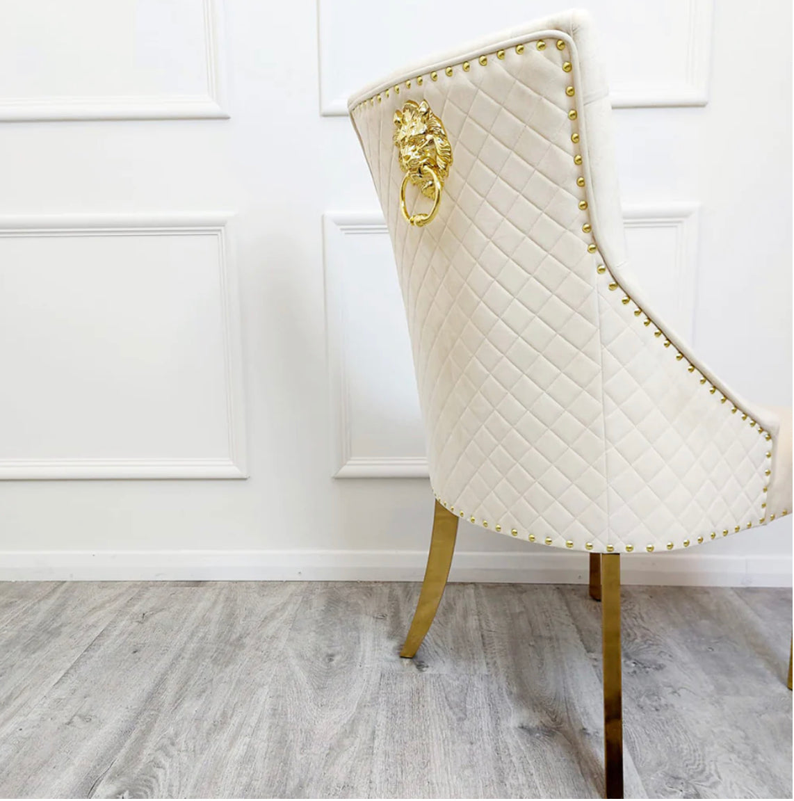 2M Monaco Gold Dining Table