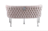 Louis Marble Dining Table + Valentino Dining Chairs Lion knocker Dark Grey & Valentino Bench Dark Grey