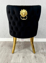 2M Monaco Gold Dining Table