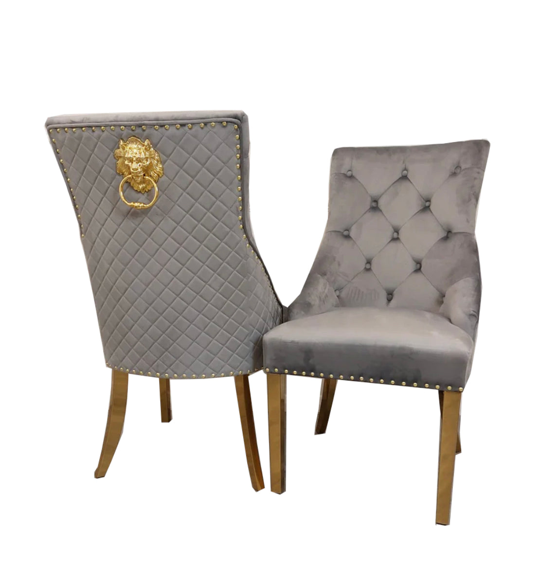 2M Monaco Gold Dining Table
