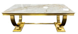 Chelsea 1.8M Gold Dining Table