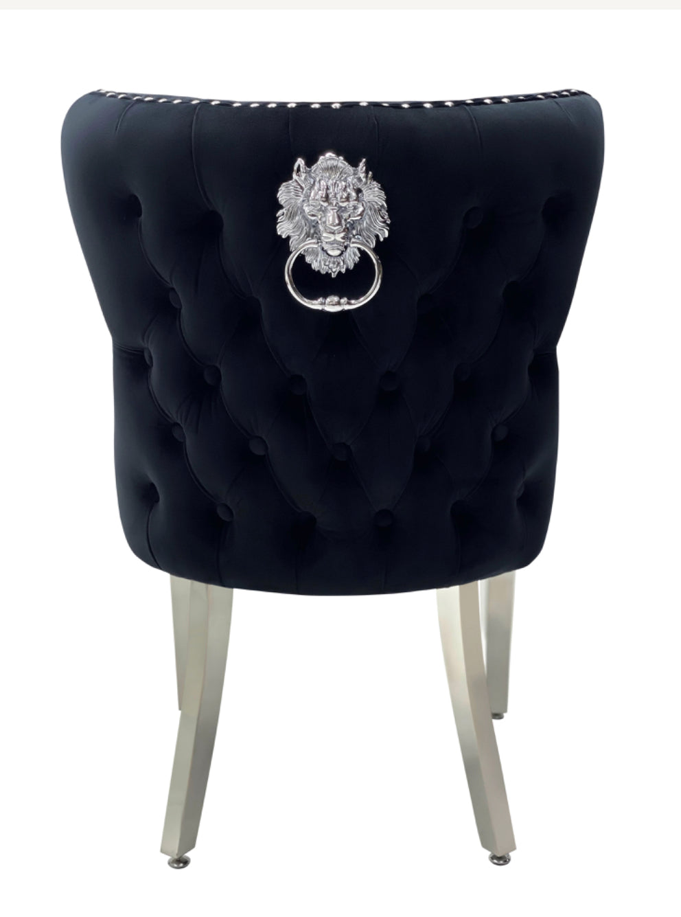Majestic Black Bench Match With Sofia - Majestic & Valentino Chairs