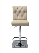Sofia Mink Lion Knocker Bar Stool Match With Sofia & Majestic Chairs