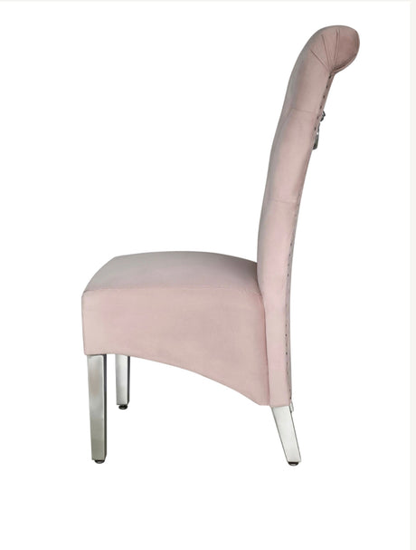 Sofia Pink Lion Knocker Chair