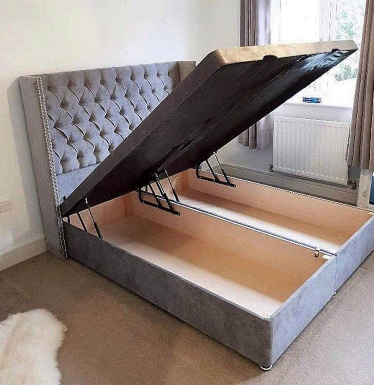 Florida Ottoman Storage Bed