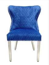 Majestic Blue Bench Match With Sofia - Majestic & Valentino Chairs