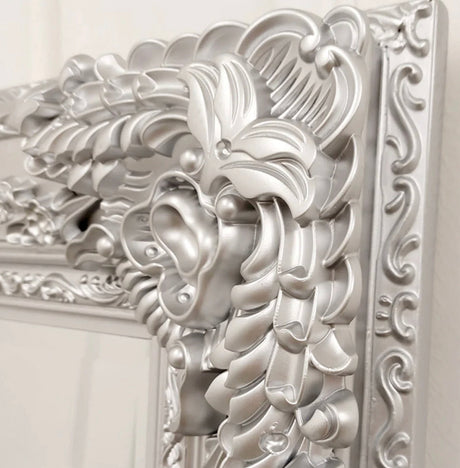 Roma Bevel Mirror in Silver