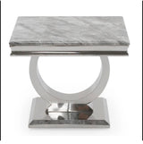 Arianna Marble Lamp Table