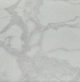 Ariel Marble Dining Table Light Grey  With Majestic Dark Grey Lion Knocker Chairs
