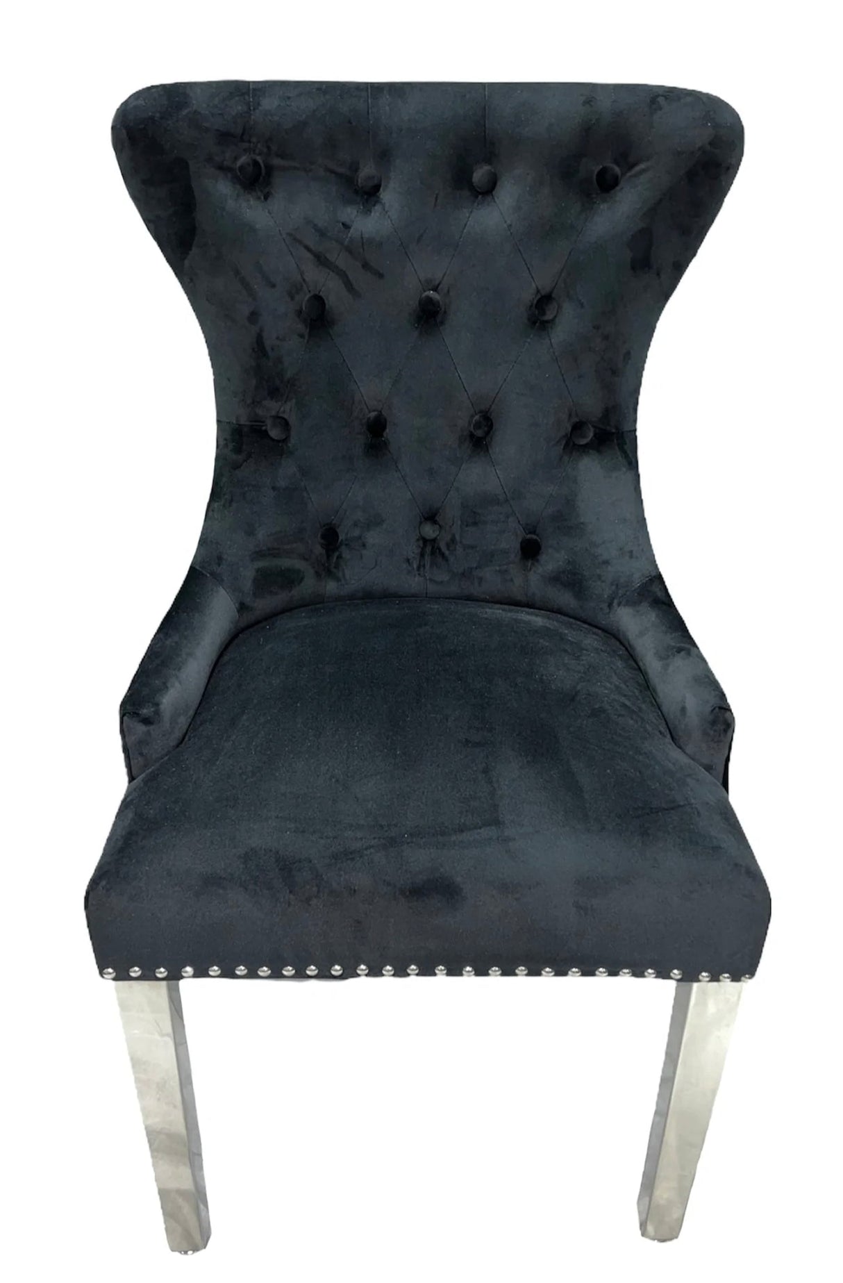 Chelsea Black Lion Knocker Chair