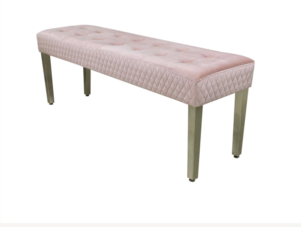 MajesticPink Bench Match With Sofia - Majestic- Valentino Chairs