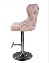 Valentino Pink Lion Knocker Bar Stool