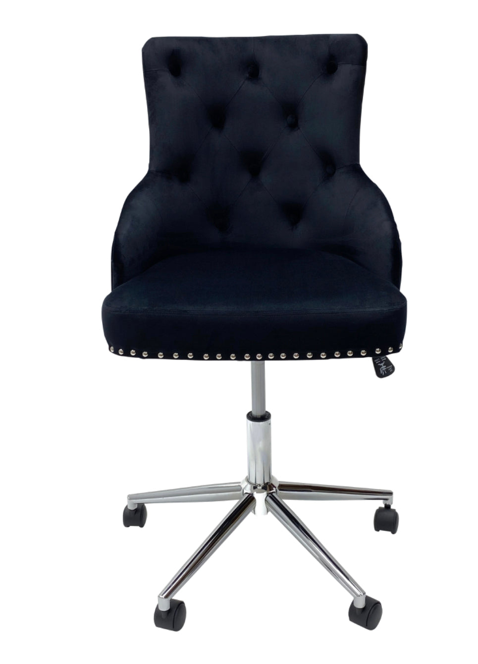 Majestic Black Office Lion Knocker Chair