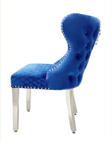 Majestic Blue Bench Match With Sofia - Majestic & Valentino Chairs