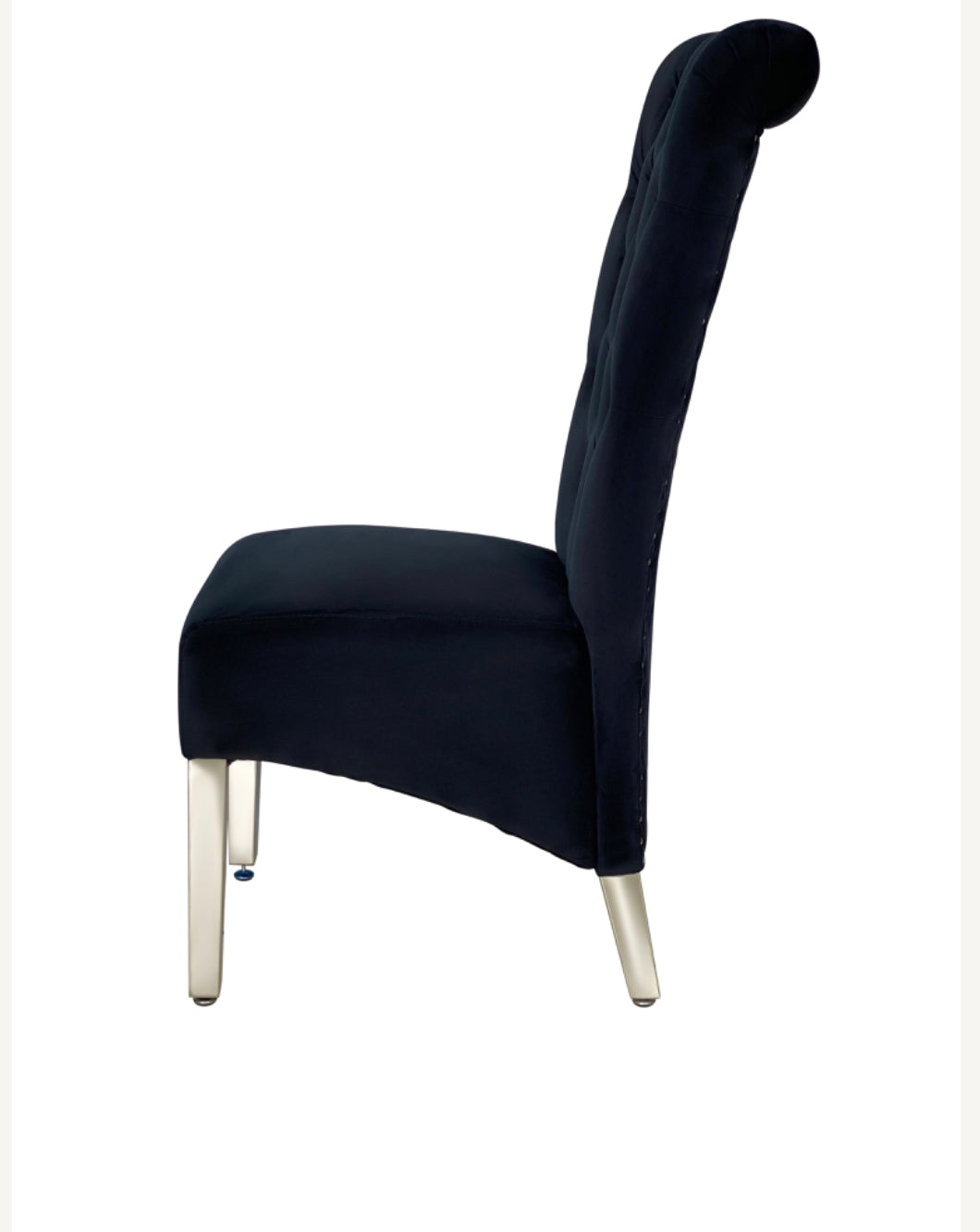 Majestic Black Bench Match With Sofia - Majestic & Valentino Chairs
