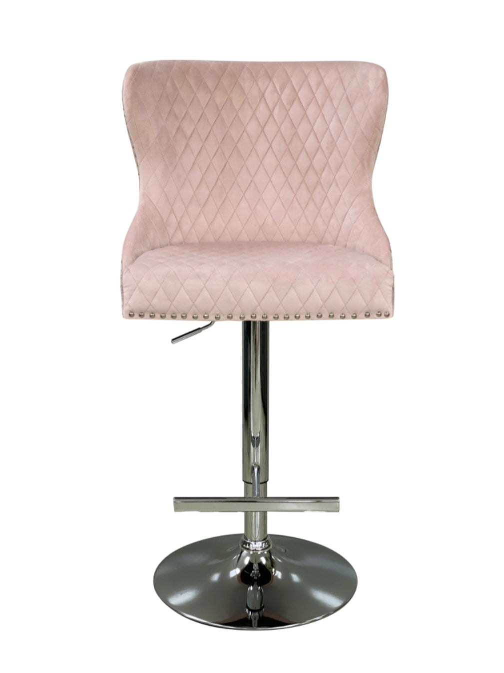 Valentino Pink Lion Knocker Bar Stool