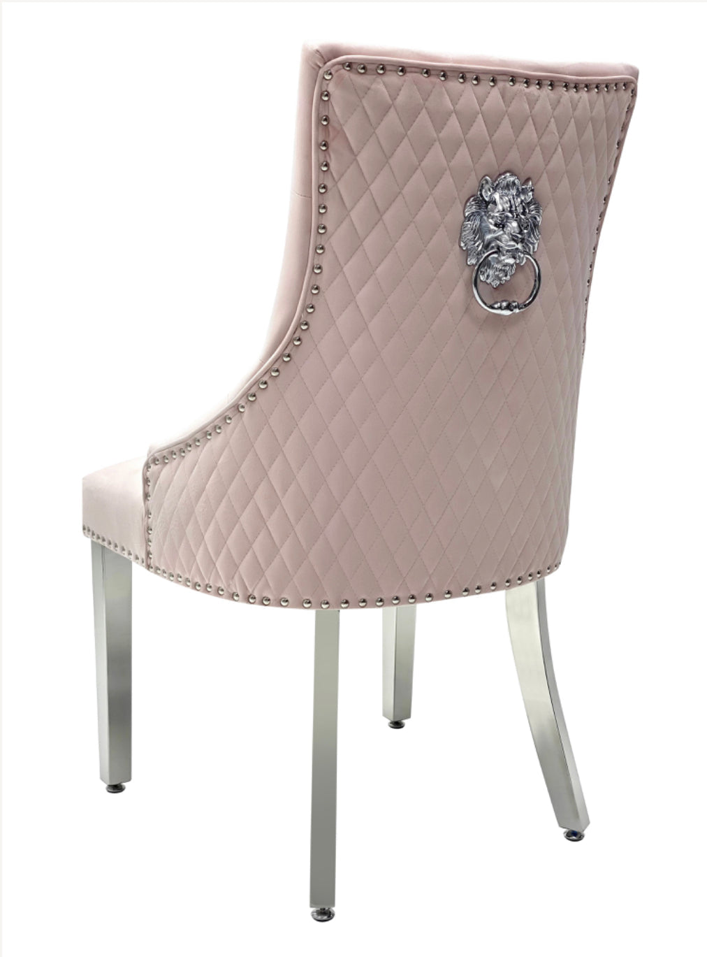 Majestic Pink Lion Knocker Chair