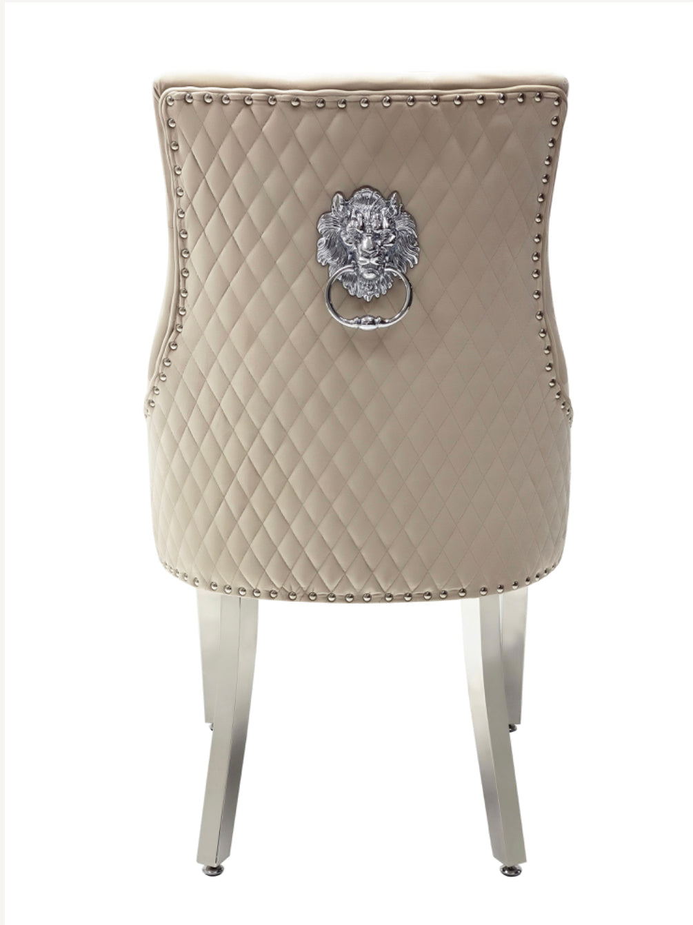 Louise Table With 4 Majestic Lion Knocker Chairs & Majestic Bench