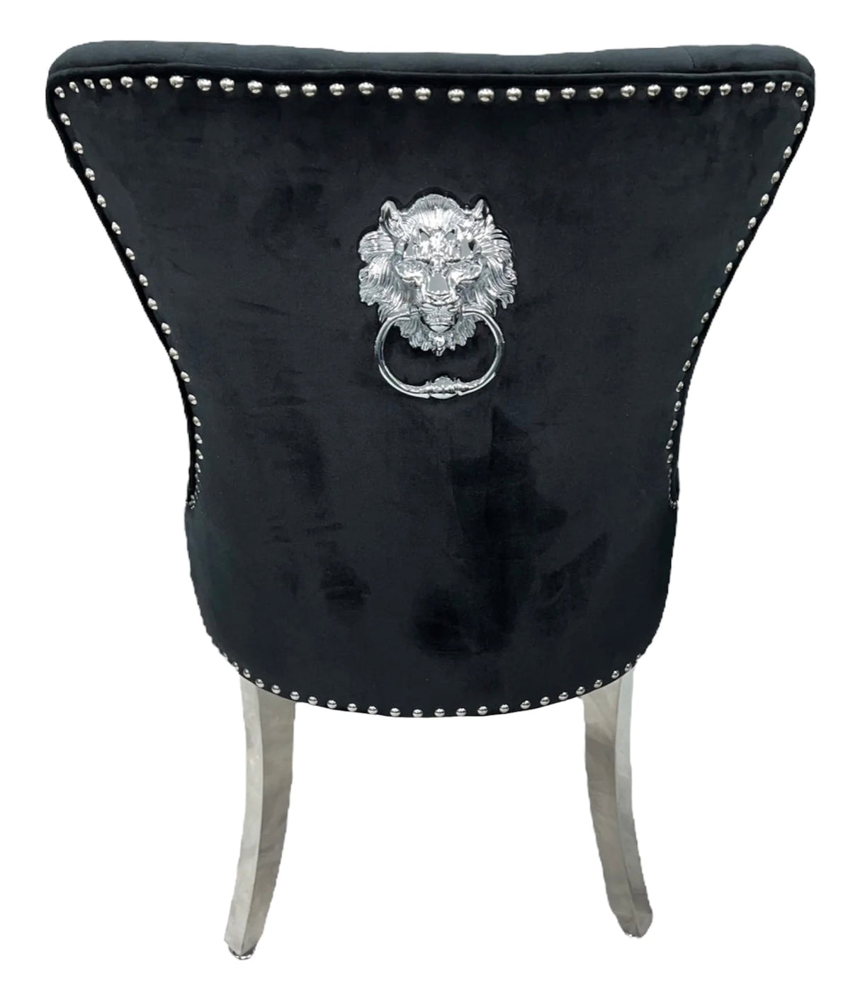 Chelsea Black Lion Knocker Chair