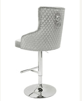 Majestic Silver Bar Stool